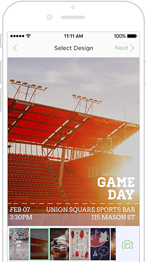 Stunning designs gameday@2x