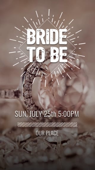 Text Message Invite Designs for Bride To Be Invite