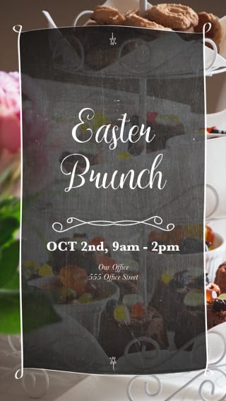 Text Message Invite Designs for Easter Brunch