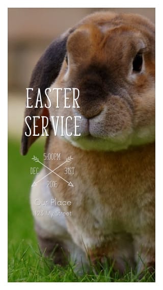 Text Message Invite Designs for Easter Service