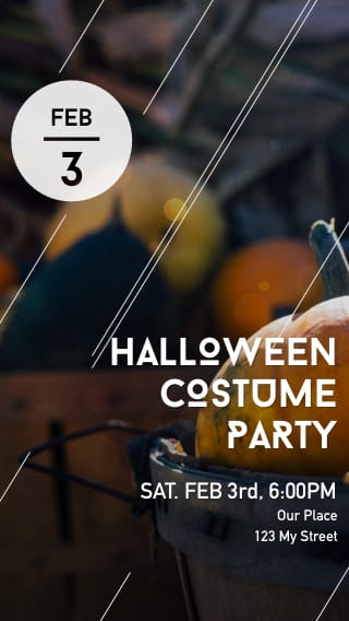 Text Message Invite Designs for Halloween Costume Party