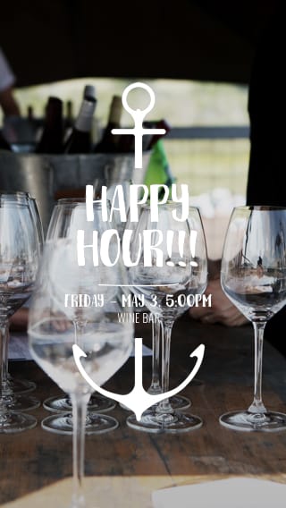 Text Message Invite Designs for Happy Hour Get Together