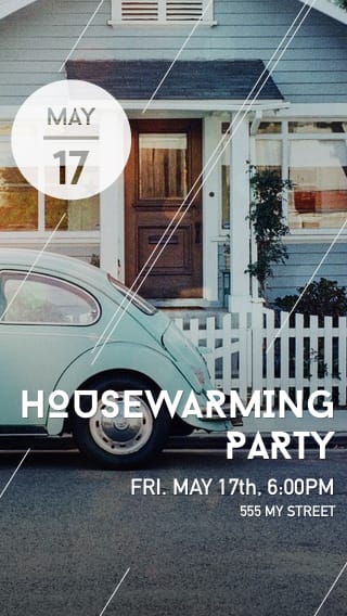 Text Message Invite Designs for Housewarming