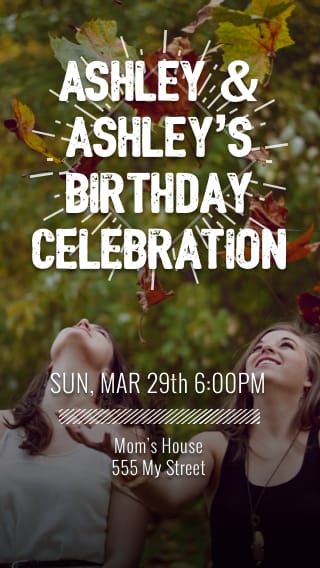 Text Message Invite Designs for Surprise 16th Bday Bash